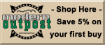 Shop at Modern Outpost and save 5% on your initial purchase